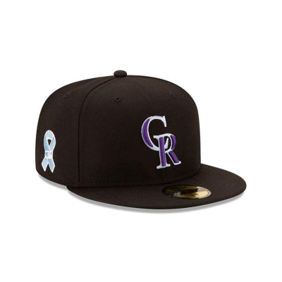 Sapca New Era Colorado Rockies MLB Father's Day 59FIFTY Fitted - Negrii